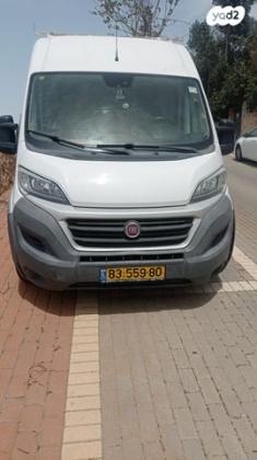 פיאט דוקאטו ארוך גבוה סגור ידני דיזל 3 מק' 2.3 (130 כ"ס) דיזל 2017 למכירה בירושלים