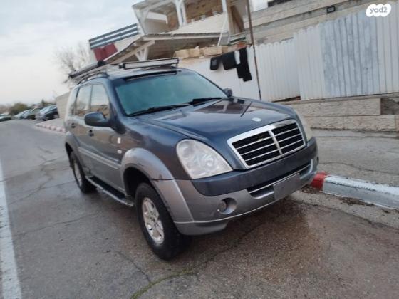 סאנגיונג רקסטון 4X4 RX270 אוט' דיזל 7 מק' 2.7 (165 כ''ס) דיזל 2008 למכירה בקרית ארבע