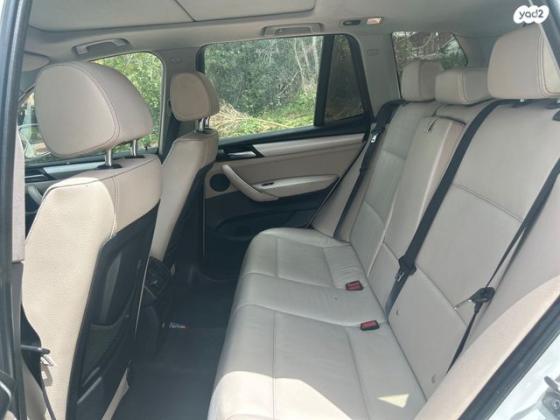 ב.מ.וו X3 4X4 XDRIVE28I אוט' 3.0 (258 כ''ס) בנזין 2012 למכירה בכפר יונה