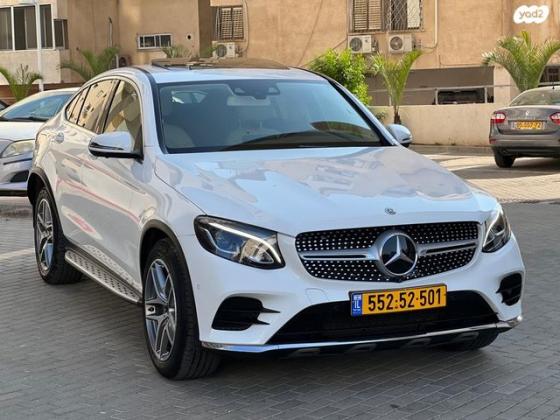 מרצדס GLC-Class קופה 4X4 GLC250 4MATIC Coupe AMG אוט' 2.0 (211 כ''ס) בנזין 2019 למכירה בעפולה