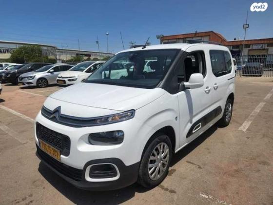 סיטרואן ברלינגו דור 3 (2018 ואילך) Shine אוט' דיזל 5 מק' 1.5 (130 כ''ס) דיזל 2020 למכירה בחולון