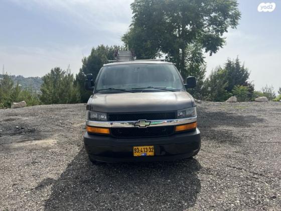 שברולט סוואנה קצר אוט' דיזל + חלונות 6.6 (240 כ''ס) דיזל 2015 למכירה בירושלים