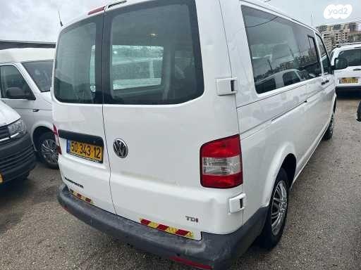 פולקסווגן טרנספורטר מסחרי/נוסעים Delivery Van ארוך אוט' דיזל 4 דל' 2.0 (140 כ''ס) דיזל 2013 למכירה בנצרת