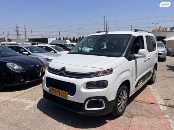 סיטרואן ברלינגו דור 3 (2018 ואילך) Shine אוט' דיזל 5 מק' 1.5 (130 כ''ס) דיזל 2020 למכירה בחולון