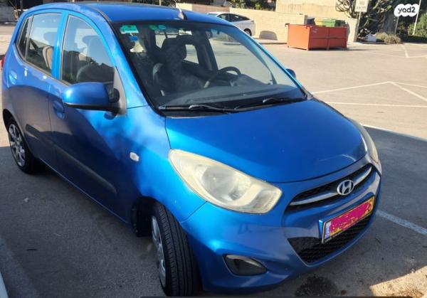 יונדאי i10 Inspire ידני 1.1 (69 כ''ס) בנזין 2011 למכירה בנחל עוז