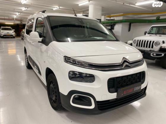 סיטרואן ברלינגו דור 3 (2018 ואילך) N1 Shine PK קומבי אוט' דיזל 5 מק' 1.5 (130 כ''ס) דיזל 2021 למכירה בהרצליה