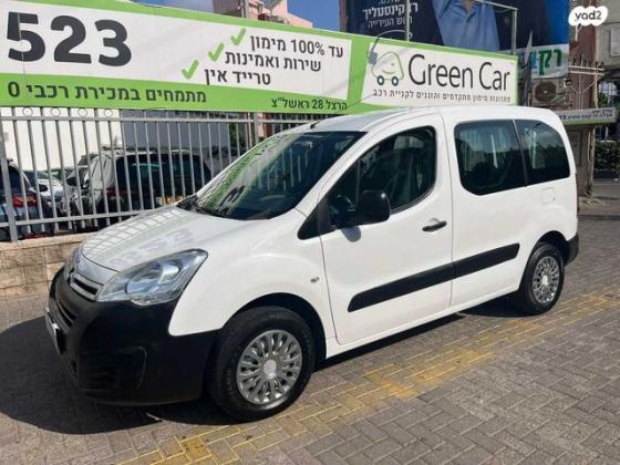 סיטרואן ברלינגו דור 2 (2008-2019) Comfort Plus ידני דיזל + 4 כ"א 1.6 (75 כ''ס) דיזל 2018 למכירה בראשון לציון