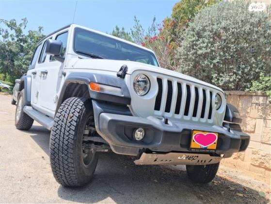 ג'יפ / Jeep רנגלר ארוך 4X4 Sport S אוט' 2.0 (272 כ''ס) ק'-2 בנזין 2022 למכירה בכפר ויתקין