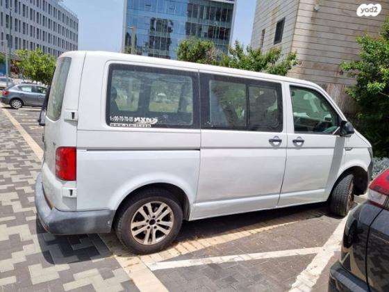 פולקסווגן טרנספורטר מסחרי/נוסעים Kombi קצר אוט' דיזל 2-3 מק' 3 דל' 2.0 (150 כ"ס) דיזל 2017 למכירה בקרית אונו