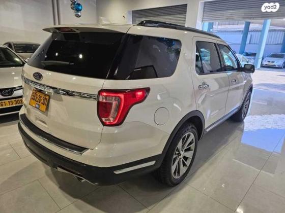 פורד אקספלורר Limited אוט' 7 מק' 3.5 (290 כ''ס) בנזין 2019 למכירה בראשון לציון