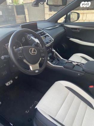 לקסוס NX 4X4 NX300H F-Sport הייבריד אוט' 2.5 (155 כ''ס) בנזין 2018 למכירה באשקלון