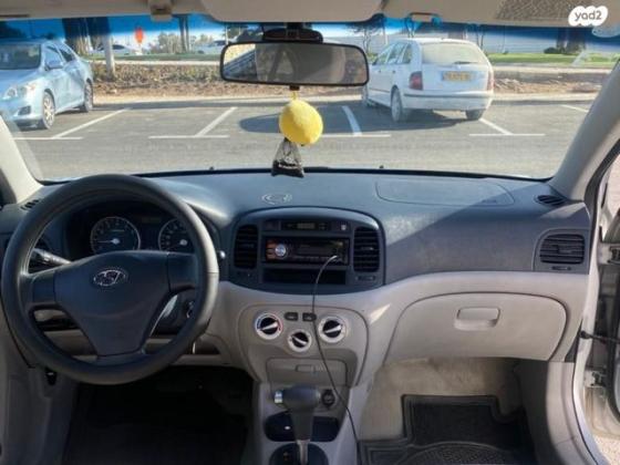 יונדאי אקסנט (עד 2012) GL אוט' 1.4 (97 כ''ס) בנזין 2008 למכירה בירושלים