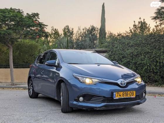 טויוטה אוריס הייבריד TSS הייבריד אוט' 1.8 (99 כ"ס) בנזין 2017 למכירה בירושלים