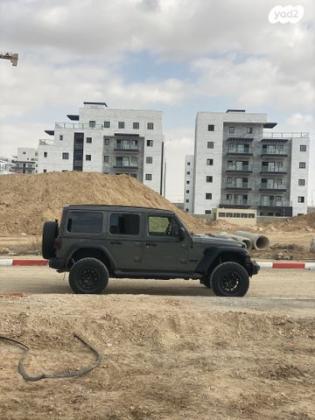 ג'יפ / Jeep רנגלר ארוך 4X4 Unlimited Rubicon אוט' 3.6 (285 כ''ס) ק'-1 בנזין 2021 למכירה בבאר שבע