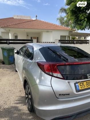 הונדה סיוויק האצ'בק החדשה Sport Design אוט' 1.8 (142 כ''ס) בנזין 2014 למכירה בגן הדרום