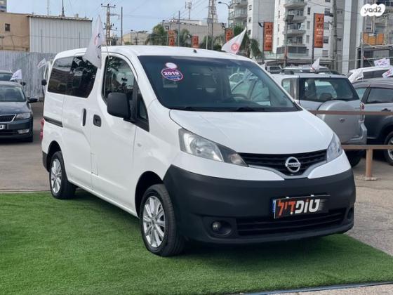 ניסאן NV200 Combi ידני דיזל 5 מק' 1.5 (90 כ''ס) דיזל 2019 למכירה בנתניה
