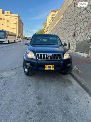 טויוטה לנד קרוזר ארוך 4X4 Luxury אוט' דיזל 8 מק' 3.0 (166 כ''ס) דיזל 2006 למכירה בצור הדסה