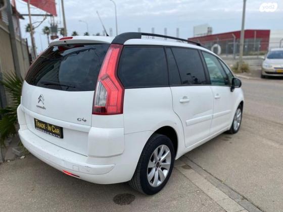 סיטרואן C4 פיקאסו PK רובוטית 5 מק' 1.6 (156 כ''ס) בנזין 2012 למכירה בחיפה