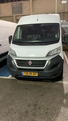 פיאט דוקאטו קצר/בינוני בינוני/גבוה ידני דיזל 2.3 (130 כ"ס) דיזל 2019 למכירה באשקלון