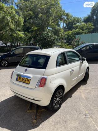 פיאט 500 Pop אוט' 1.2 (69 כ"ס) [2009-2014] בנזין 2013 למכירה בחולון