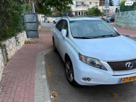 לקסוס RX450H 4X4 Premium הייבריד אוט' 3.5 (249 כ''ס) בנזין 2011 למכירה ברחובות