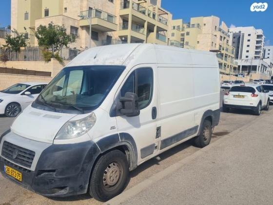 פיאט דוקאטו ארוך ESP גבוה סגור ידני דיזל 2.3 (120 כ''ס) דיזל 2011 למכירה בחריש