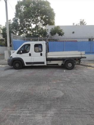 פיאט דוקאטו ארוך יורו 6 גבוה תא כפול ידני דיזל 2.3 (130 כ"ס) דיזל 2014 למכירה בראשון לציון