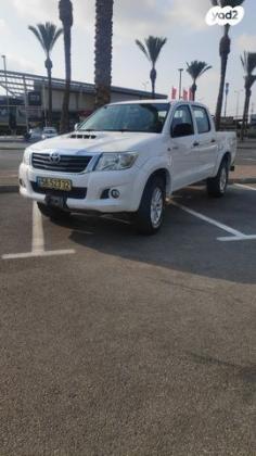 טויוטה היילקס ויגו 4X4 4X4 דאבל קבינה ידני דיזל 2.5 (144 כ''ס)[2011-2015] דיזל 2015 למכירה בחיפה