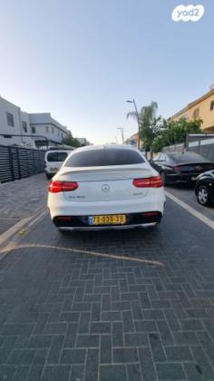 מרצדס GLE קופה 4X4 GLE400 4MATIC Coupe AMG אוט' 3.0 (333 כ''ס) בנזין 2016 למכירה בתל אביב יפו