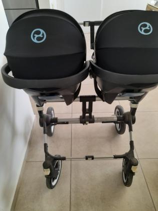 למבינים באיכות!!עגלת בוגבו דונקי תאומי...
