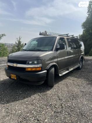 שברולט סוואנה קצר אוט' דיזל + חלונות 6.6 (240 כ''ס) דיזל 2015 למכירה בירושלים