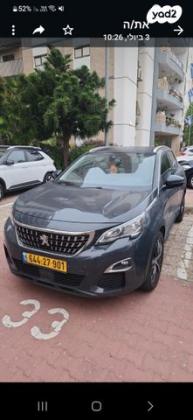 פיג'ו 3008 Active Hdi אוט' דיזל 1.5 (130 כ''ס) דיזל 2019 למכירה בגני תקווה