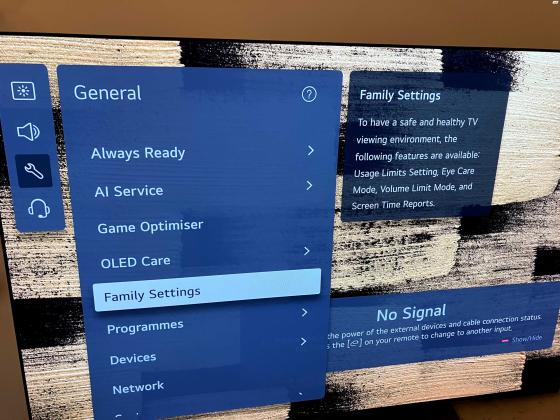 טלויזיה LG במצב * כחדש