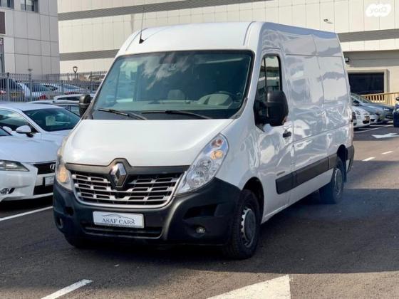 רנו מאסטר קצר/בינוני L2H2 בינוני/גבוה ידני דיזל 3.5 טון 2.3 (150 כ''ס) דיזל 2017 למכירה בראשון לציון