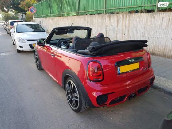 מיני JCW Chilli קבריולט אוט' 2.0 (231 כ"ס) בנזין 2017 למכירה בקרית ים