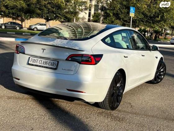 טסלה מודל 3 4X4 AWD Performance אוט' חשמלי (513 כ''ס) A חשמלי 2021 למכירה בבת ים