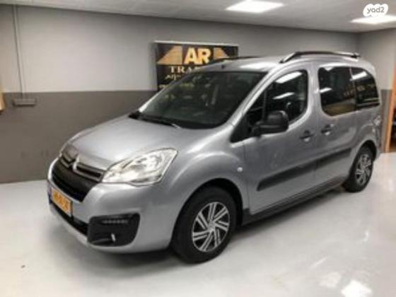 סיטרואן ברלינגו דור 2 (2008-2019) XTR רובוטית דיזל 1.6 (100 כ"ס) דיזל 2019 למכירה באשקלון