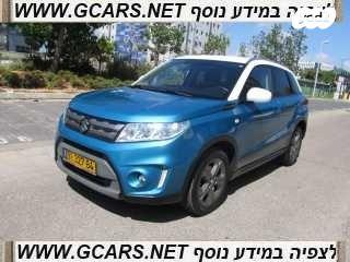 סוזוקי ויטרה GLX 2T אוט' 1.6 (120 כ"ס) בנזין 2016 למכירה ברחובות