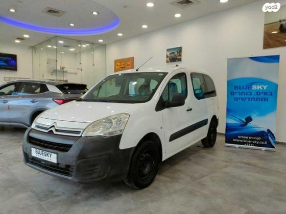 סיטרואן ברלינגו דור 2 (2008-2019) Comfort ידני דיזל 4 דל' 1.6 (75 כ"ס) דיזל 2017 למכירה באשקלון