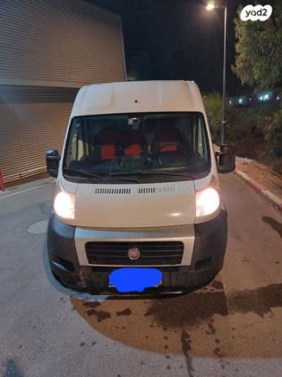 פיאט דוקאטו ארוך ESP גבוה סגור ידני דיזל 2.3 (120 כ''ס) דיזל 2013 למכירה בקרית גת