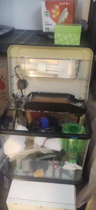 למכירה 3 אקווריומים קטנים כ