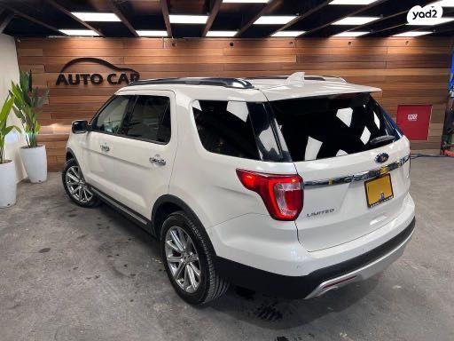 פורד אקספלורר 4X4 Limited Premium אוט' 7 מק' 3.5 (290 כ''ס) בנזין 2017 למכירה בתל אביב יפו