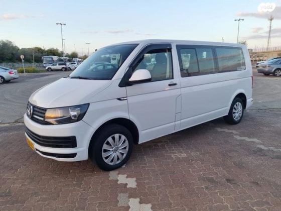 פולקסווגן טרנספורטר מסחרי/נוסעים Kombi ארוך אוט' דיזל 2 מק' 3 דל' 2.0 (150 כ"ס) דיזל 2017 למכירה ביבנה