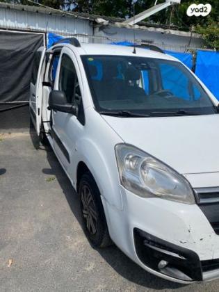 סיטרואן ברלינגו דור 2 (2008-2019) XTR רובוטית דיזל 1.6 (100 כ"ס) דיזל 2018 למכירה בחדרה