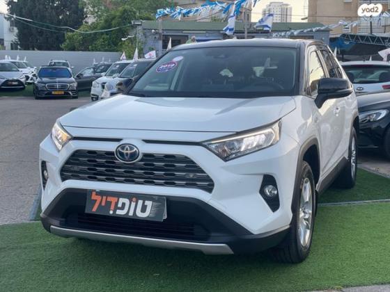 טויוטה RAV4 הייבריד E-xperience הייבריד 5 דל' אוט' 2.5 (178 כ''ס) בנזין 2019 למכירה בנתניה