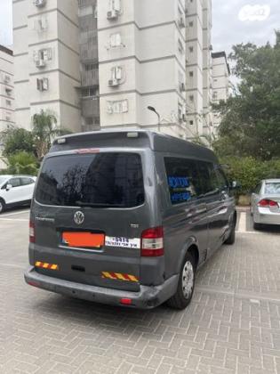 פולקסווגן טרנספורטר מסחרי/נוסעים Kombi ארוך ידני דיזל 11 מק' 2.0 (140 כ"ס) דיזל 2011 למכירה בלוד