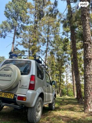 סוזוקי ג'ימני 4X4 JLX-L אוט' 1.3 (85 כ''ס) בנזין 2007 למכירה בנשר