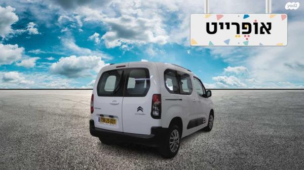 סיטרואן ברלינגו דור 3 (2018 ואילך) Shine אוט' דיזל 5 מק' 1.5 (130 כ''ס) דיזל 2020 למכירה בעפולה