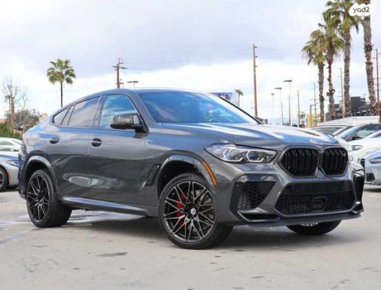 ב.מ.וו X6 4X4 M Competition אוט' 4.4 (626 כ''ס) בנזין 2023 למכירה בראשון לציון