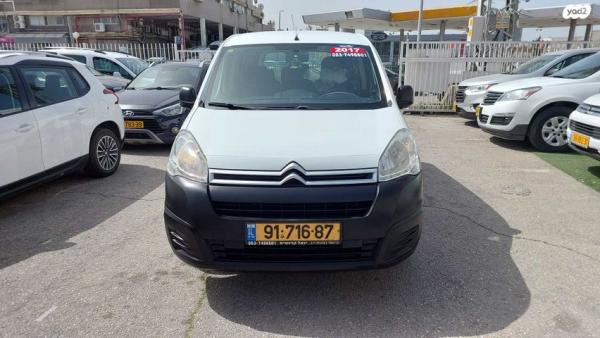 סיטרואן ברלינגו דור 2 (2008-2019) Maxi ידני דיזל 4 דל' 3 מק' 1.6 (100 כ"ס) דיזל 2017 למכירה בראשון לציון